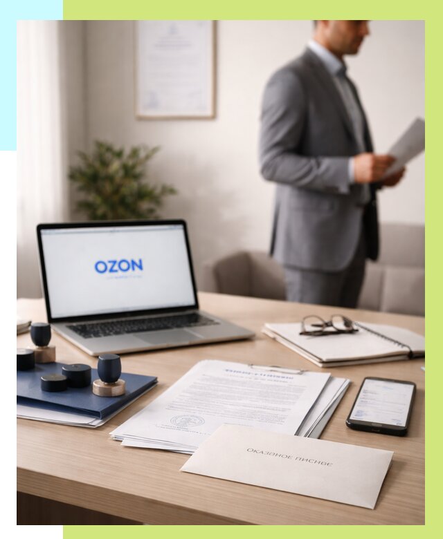 Отказное письмо для Ozon в Мичуринске от 3624 р. | Сертэкс
